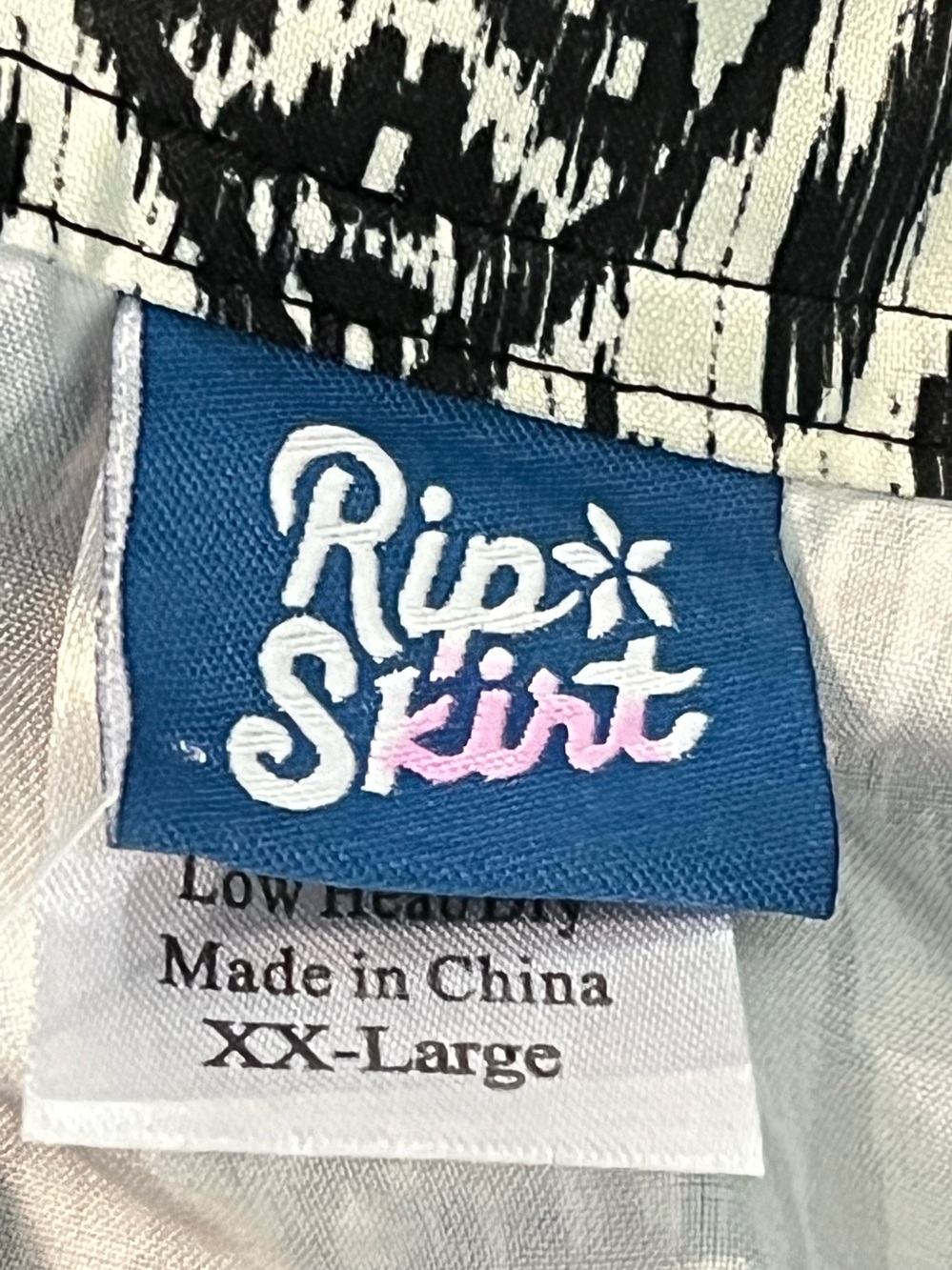 New RipSkirt XXL Indo Ikat Length 3 Wrap Around Coverup Sporty Beach Travel - Picture 2 of 10